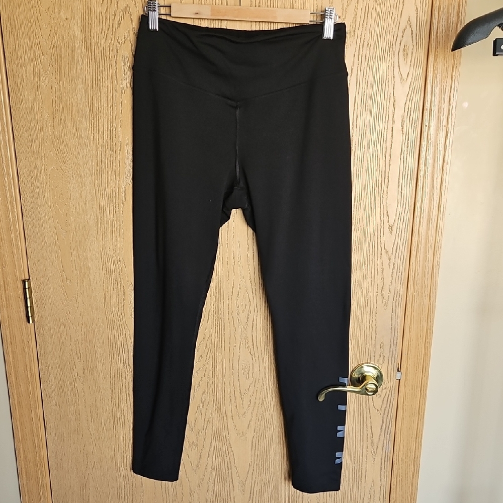 PINK Victoria's Secret Cozy Black Leggings